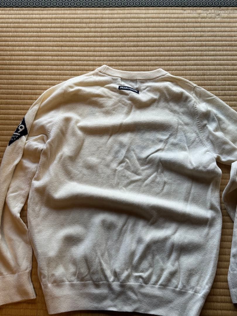 PEARLY GATES ホワイトセーター サイズ1