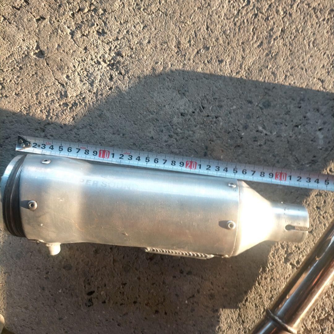 【希少】バンバン200 キャブ車用 スーパーサウンド マフラー