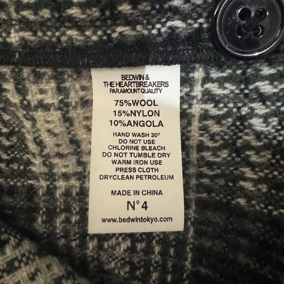 美品 BEDWIN&THE HEARTBREAKERS ワッフルシャツジャケット