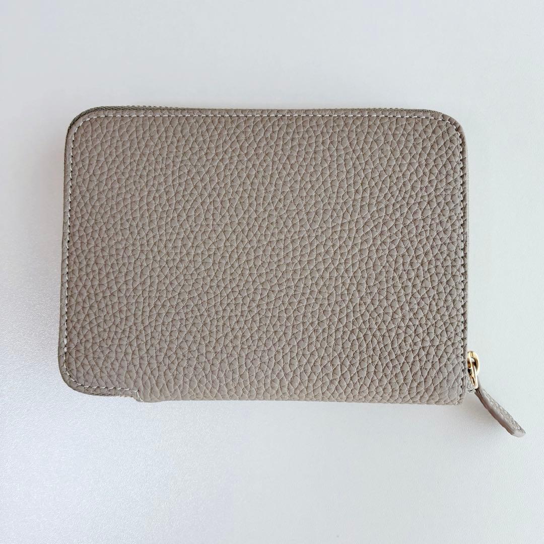 BONAVENTURA ボナベンチュラ 財布 グレージュ × ベイビーピンク