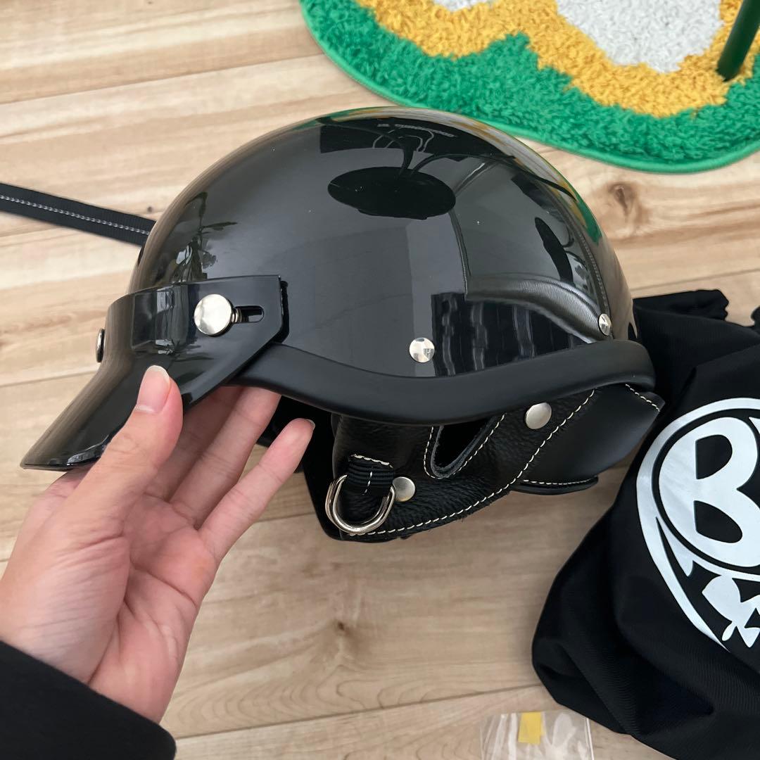 Ocean BEETLE HELMET Shorty ブラック Mサイズ