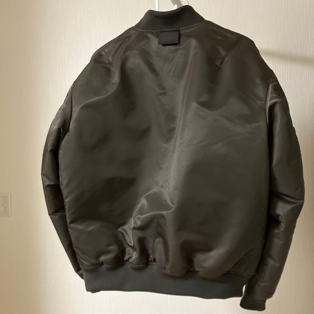 ハイブリッドダウンオーバーサイズMA-1ブルゾン