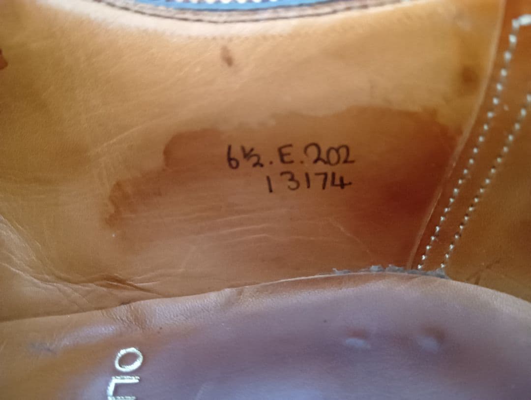 桜*木様 オールドイングランド別注エドワードグリーン マルバーン 6Ｅ