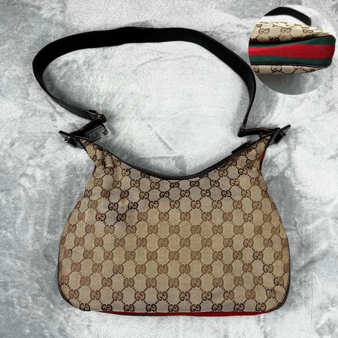 Gucci グッチ ワンショルダーバッグ シェリーライン GG 肩掛け◎