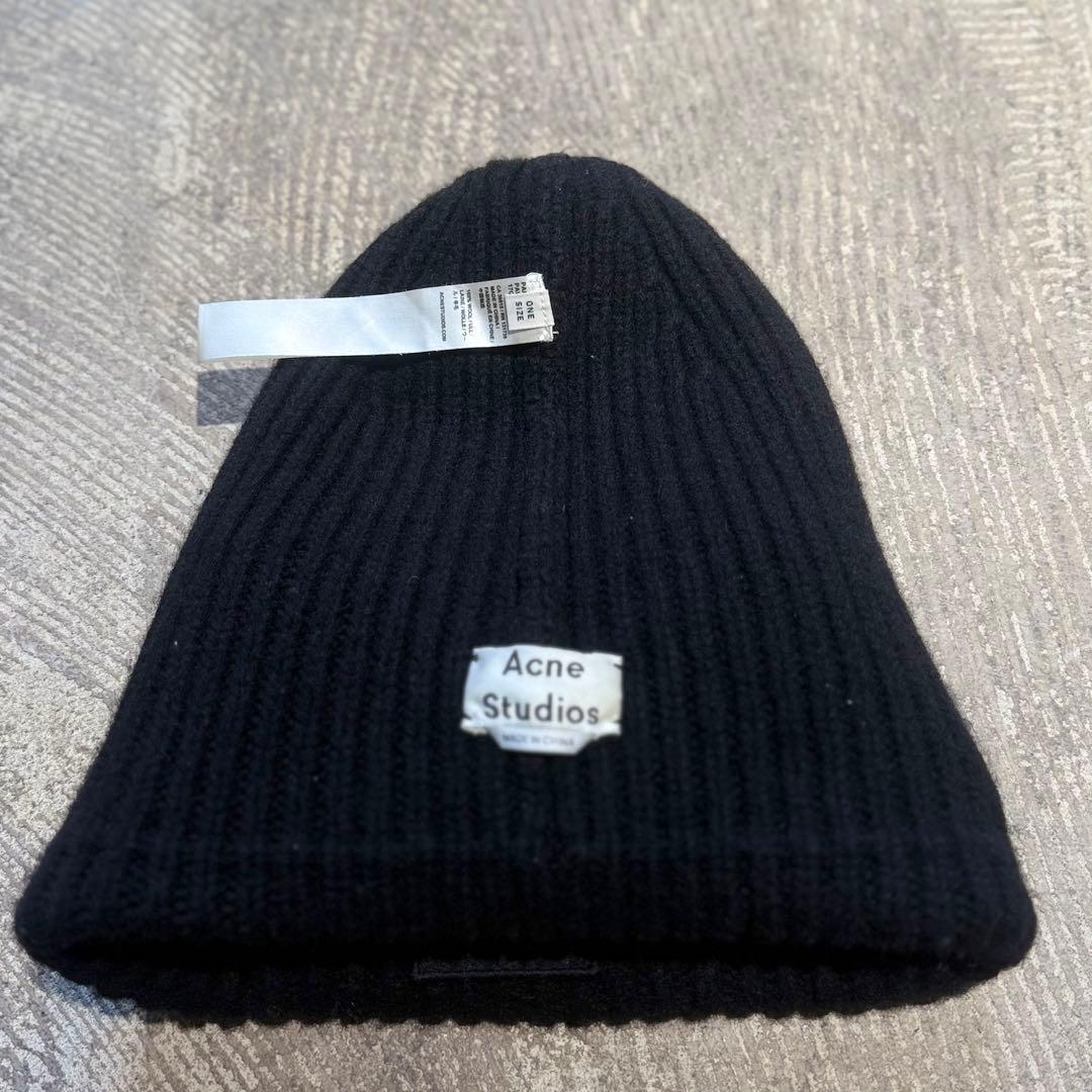 Acne Studios アクネストゥディオズ フェイスロゴ ニットビーニー