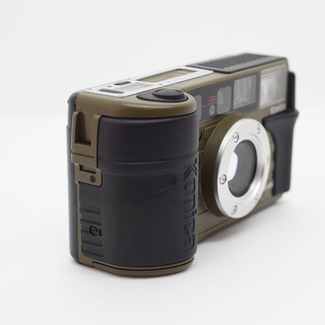 【超希少オリーブカラー】Konica 現場監督35 日付機能付　コンパクトカメラ