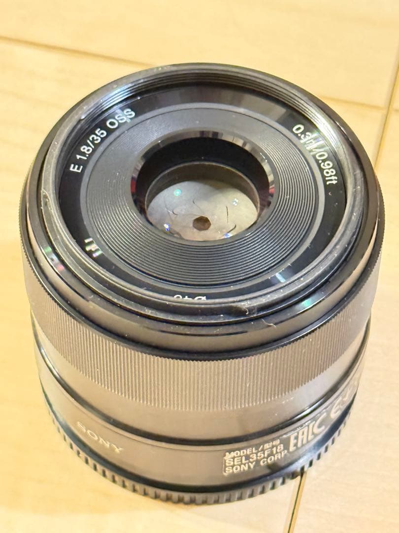 SONY E SEL35F18 35mm F1.8 OSS レンズ
