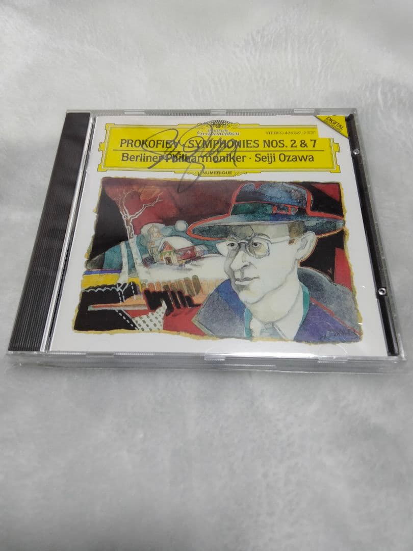 小澤征爾　サイン入りCD