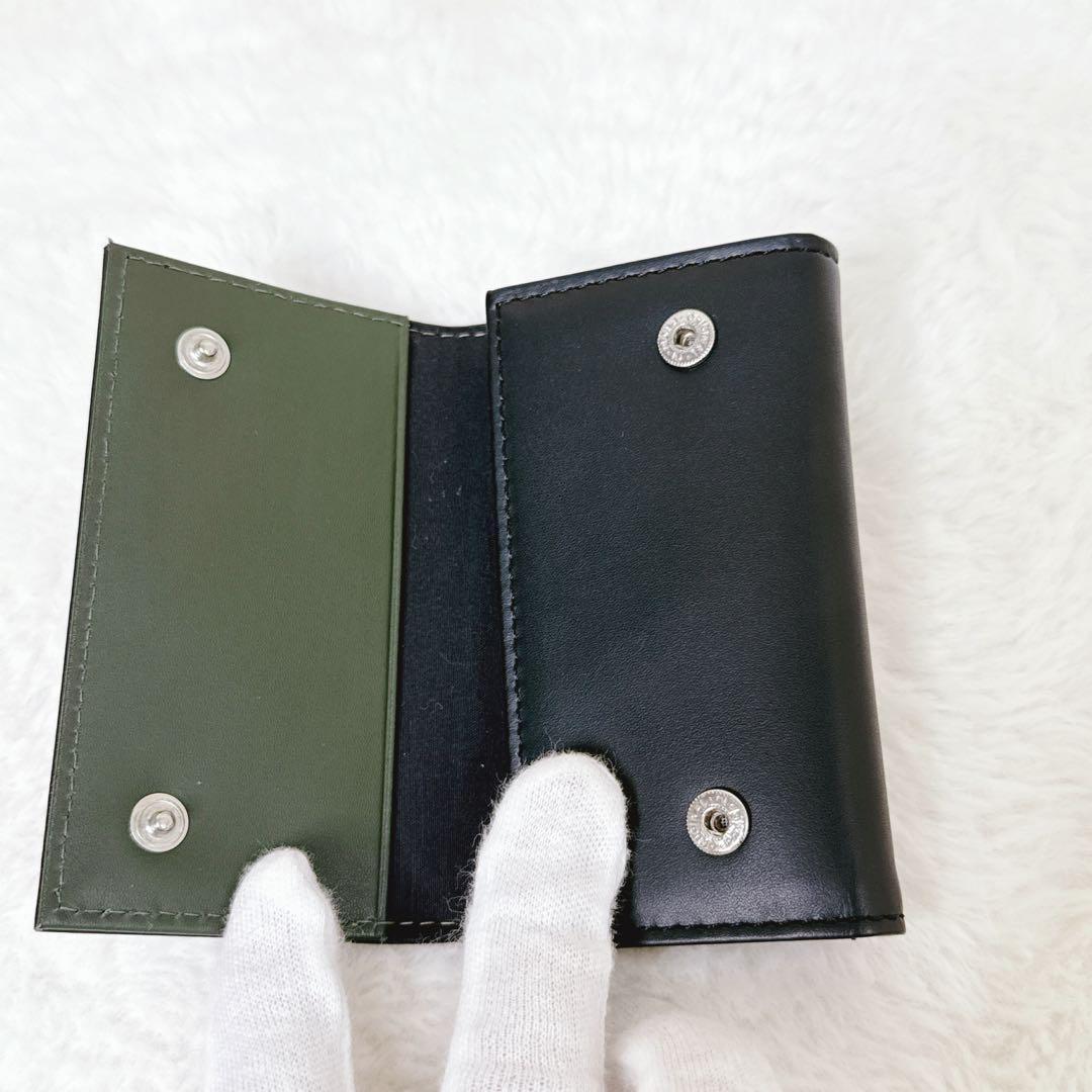 【DIESEL】ディーゼル レザー キーケース ブラック 6連 牛革 Dロゴ 箱