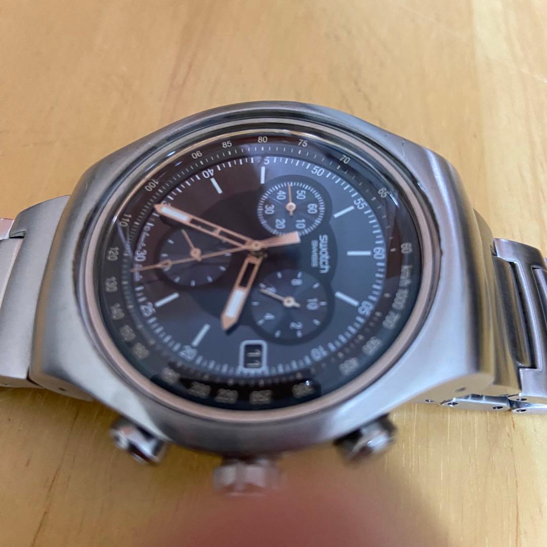 希少　swatch Irony Chrono THE MOONSCOPE クロノ