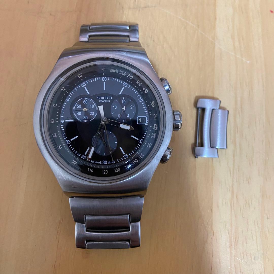 希少　swatch Irony Chrono THE MOONSCOPE クロノ