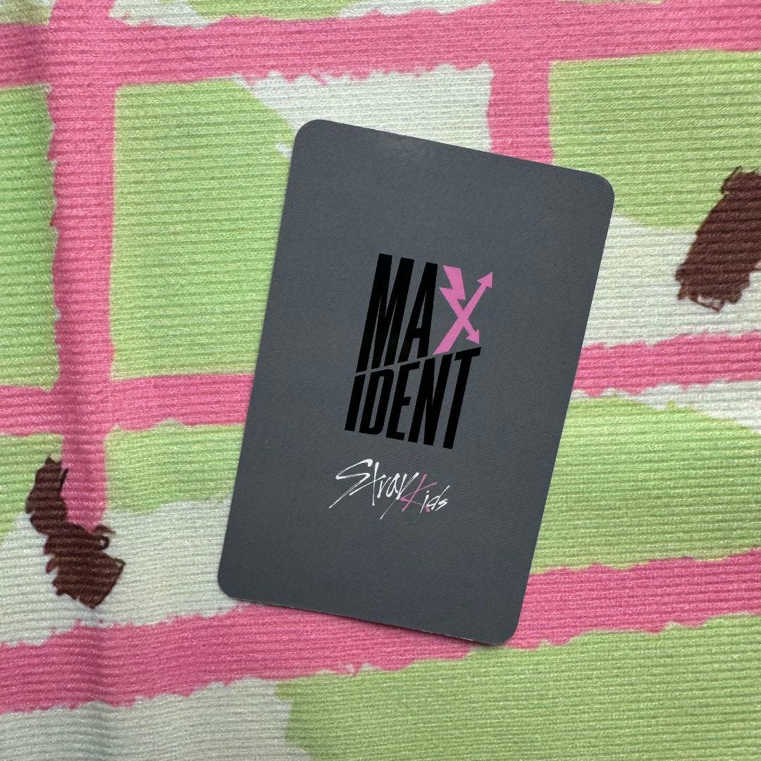 StrayKids MAXIDENT 4週目 サノク チャンビン トレカ