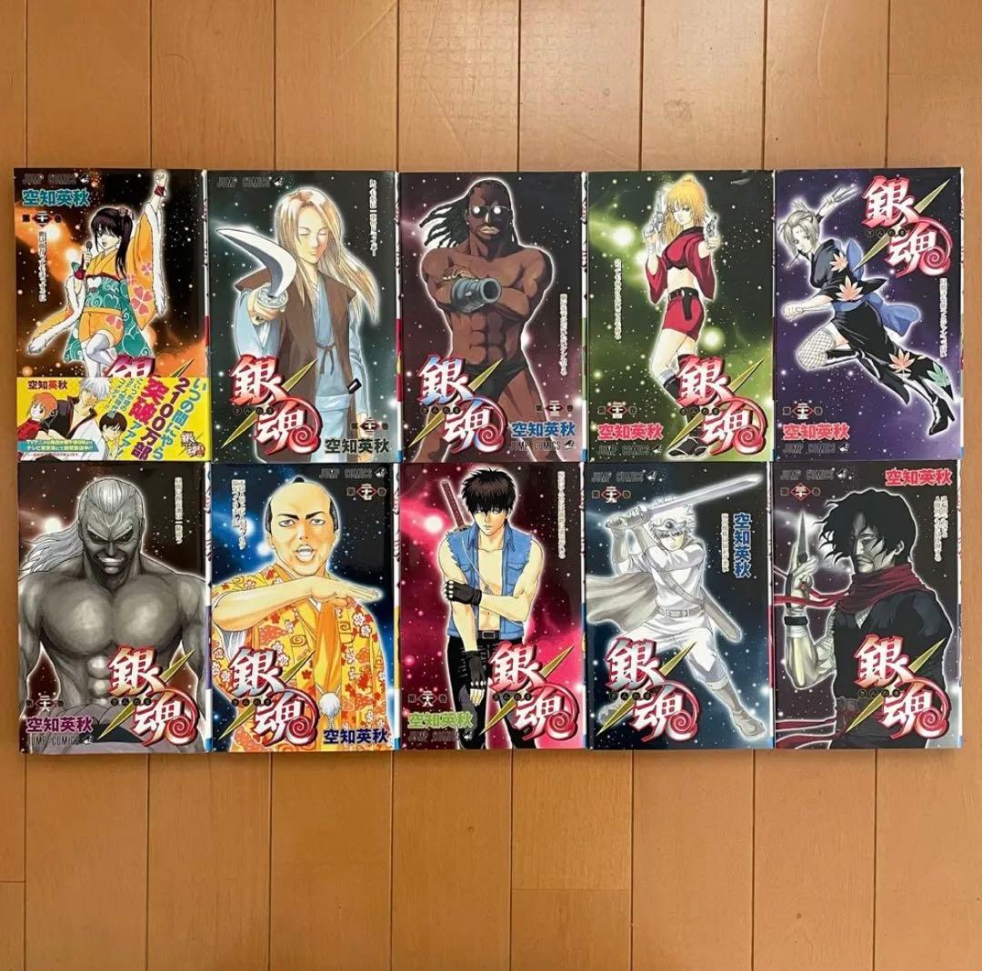 【8割初版！】銀魂 全巻セット+零巻風メモ帳+関連書籍7巻付（初版有）