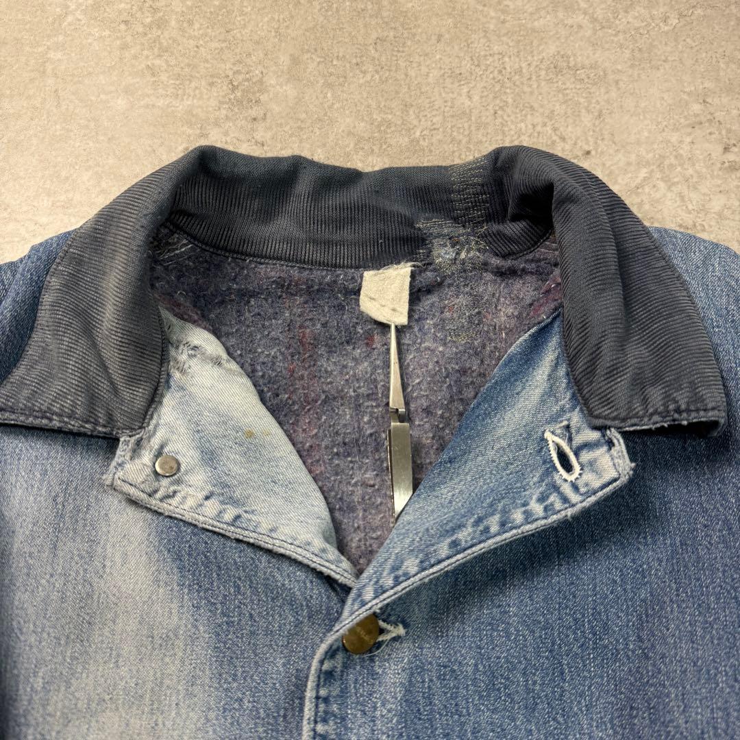 超希少60s■カーハート【L】チョアコート カバーオール デニム ヴィンテージ