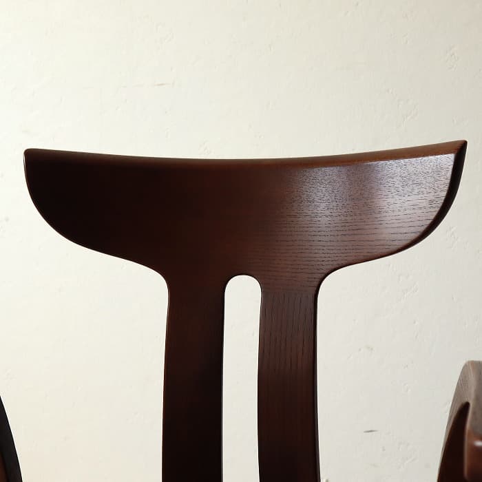 アンティーク 飛騨の家具 シラカワ ポロックチェア アームチェア ナラ材