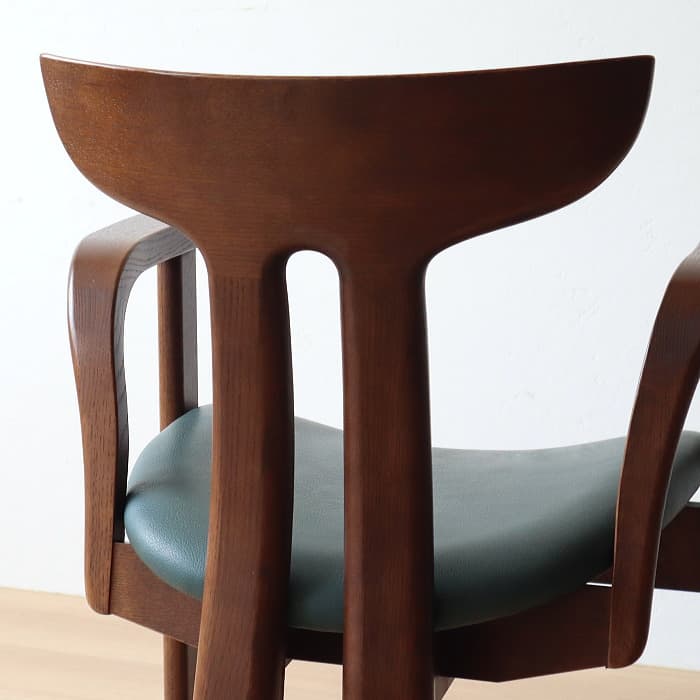 アンティーク 飛騨の家具 シラカワ ポロックチェア アームチェア ナラ材