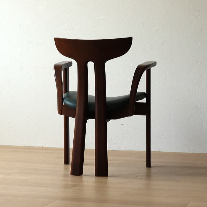 アンティーク 飛騨の家具 シラカワ ポロックチェア アームチェア ナラ材