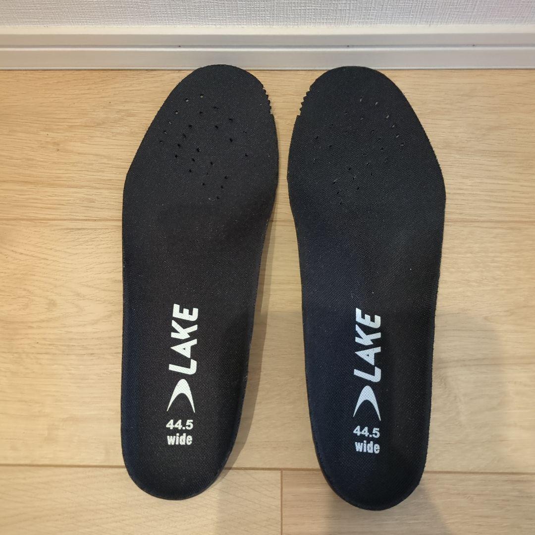 LAKE CX237 44.5 Wide (28.5cm) ブラック シューズ