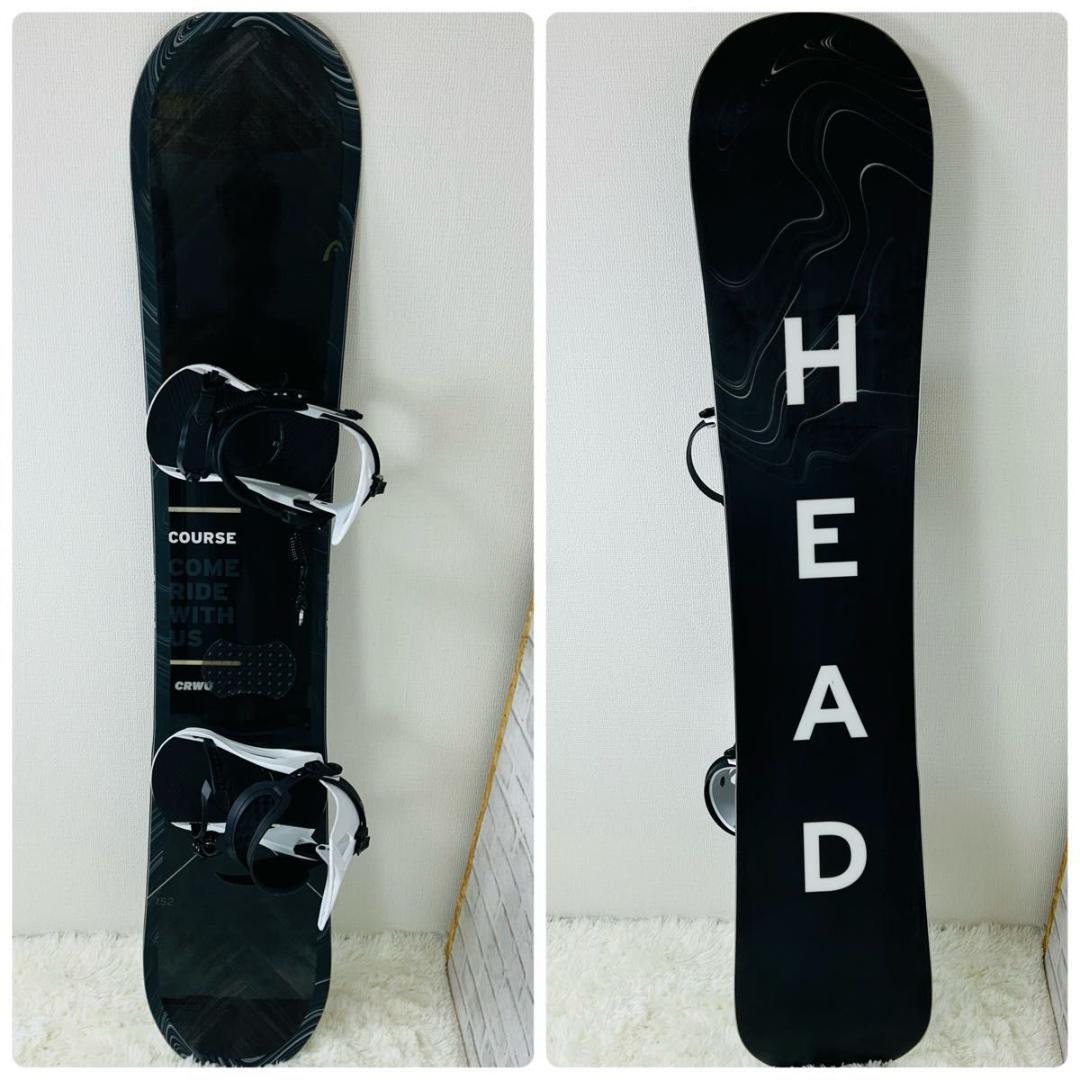 スノーボード HEAD ビンディング UNION 152cm 美品 スノボ
