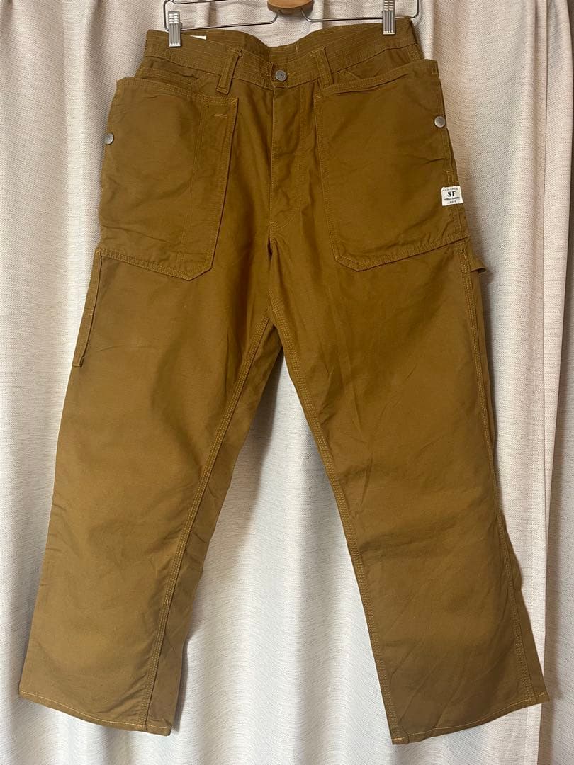 【G's様】SASSAFRAS（ササフラス） ワークパンツ JAPAN S