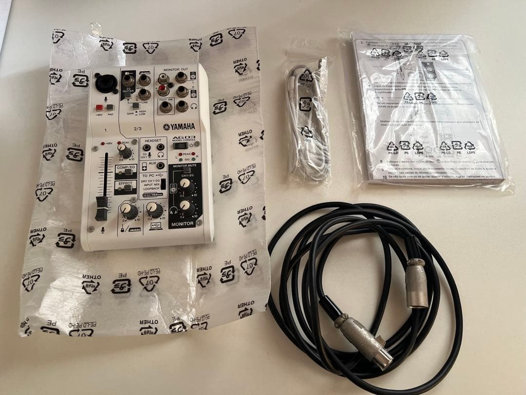 YAMAHA AG03 オーディオインターフェース