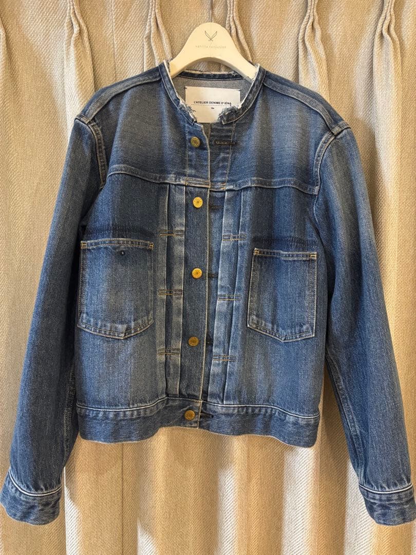 イエナ　リメイクデニムブルゾン　38
