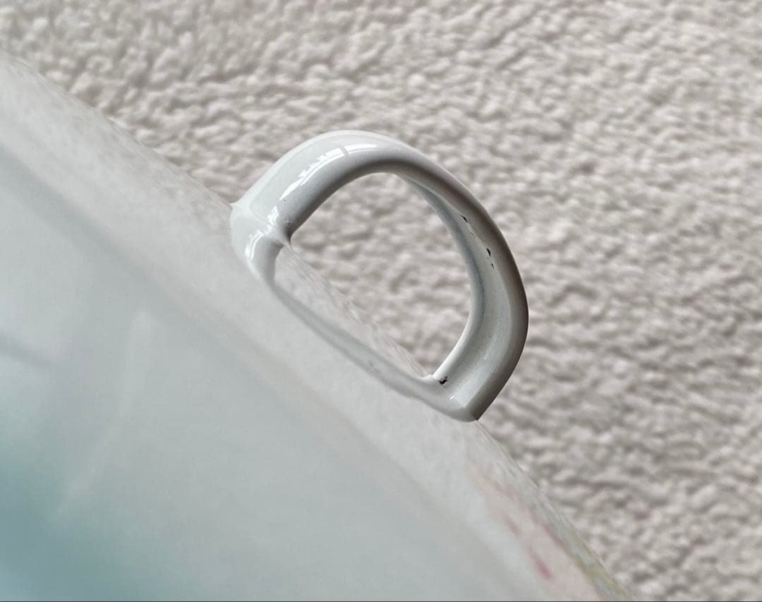 イマン　ポワージュ　ホーロー製蓋付き特大バケツ　ストッカー　目立つ欠け無し❣️