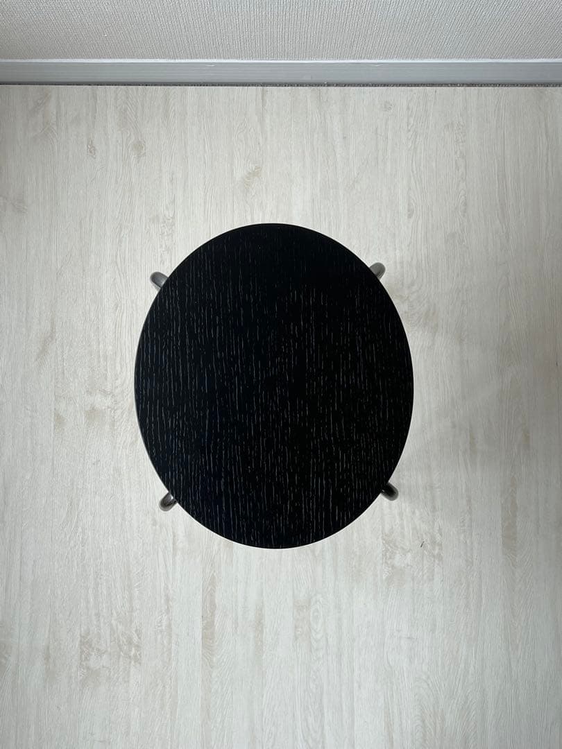 Ferm Living Herman Stool ブラック/クローム