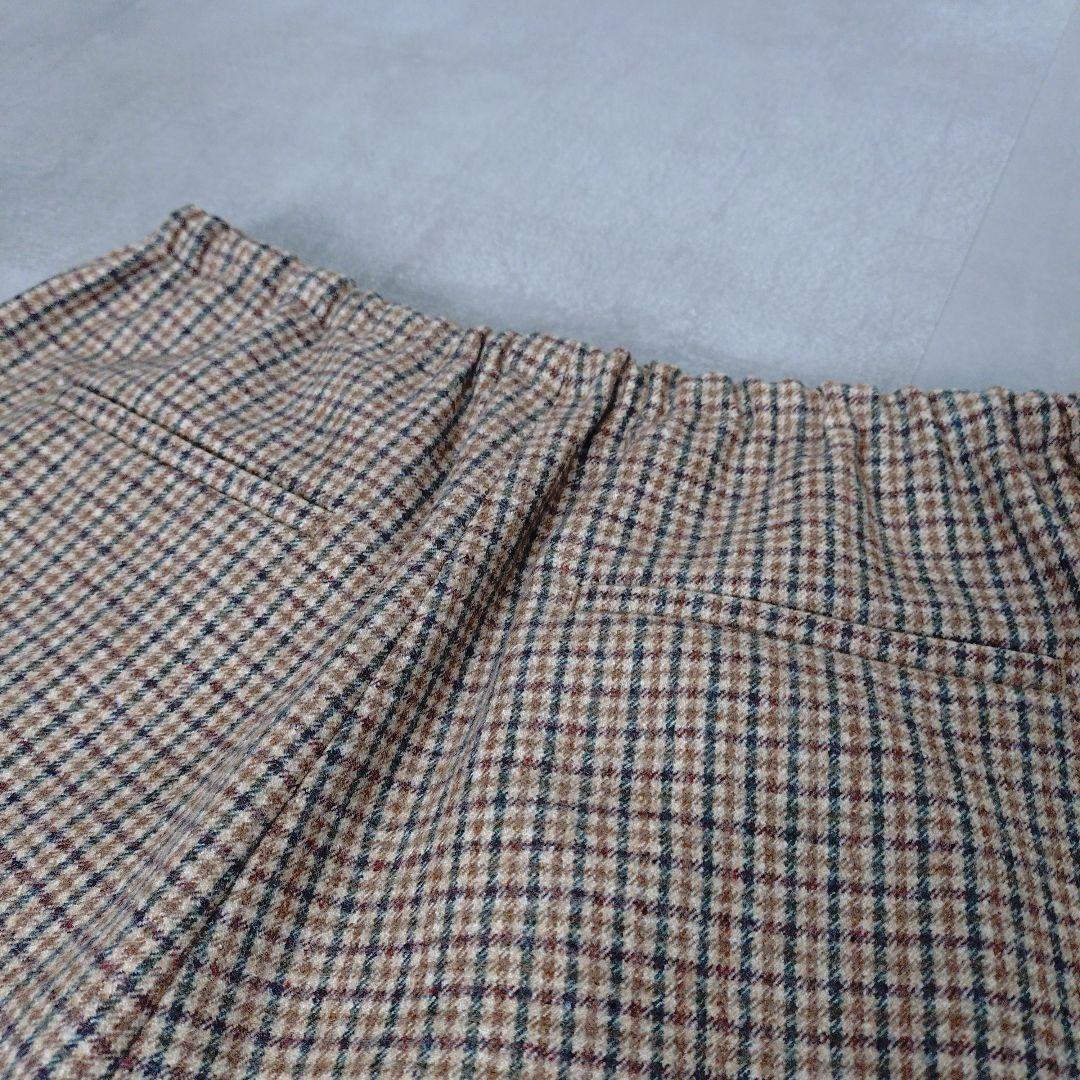 Drawer　WINTER2 ウールチェックドロストパンツ