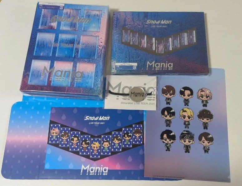 Man LIVE TOUR 2021 Mania 初回限定盤 通常版 ①