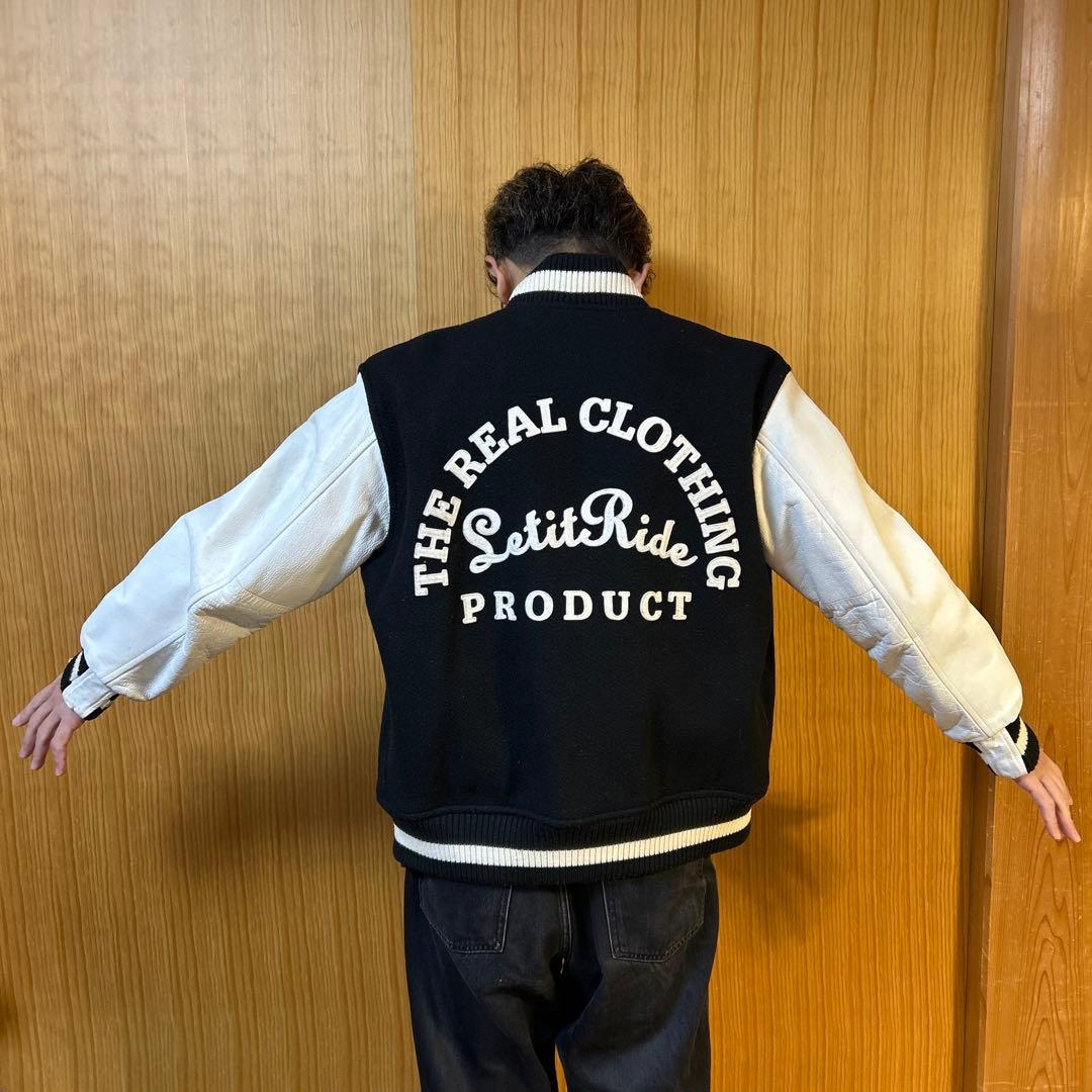 Let it Ride スタジャン　メンズM