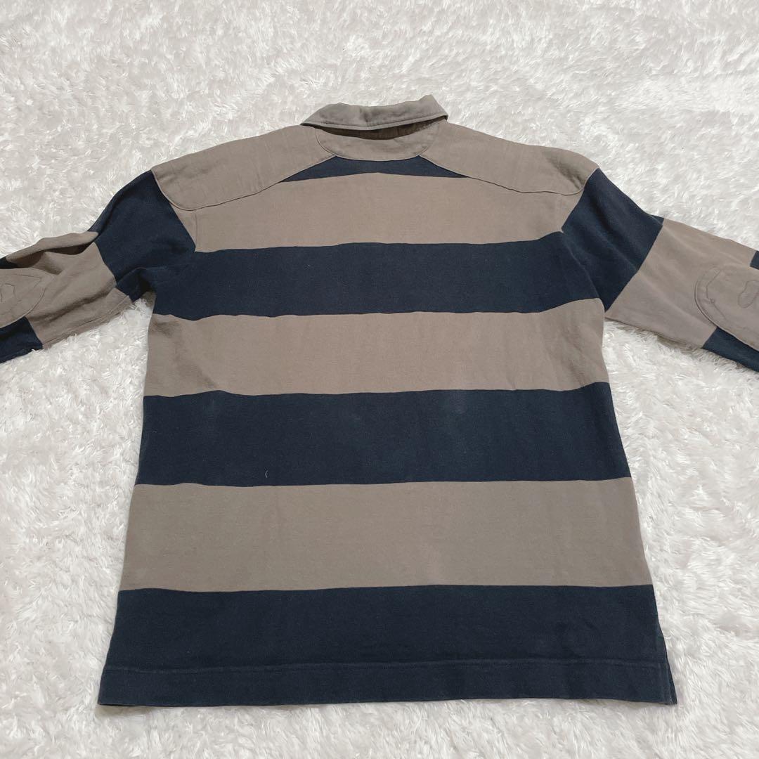 8月24日までA BATHING APE ラガーシャツ ボーダー キムタク