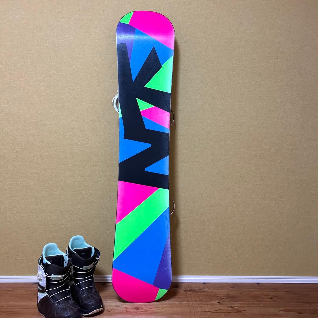 スノーボード3点セット 板 ビンディング ブーツ　Burton