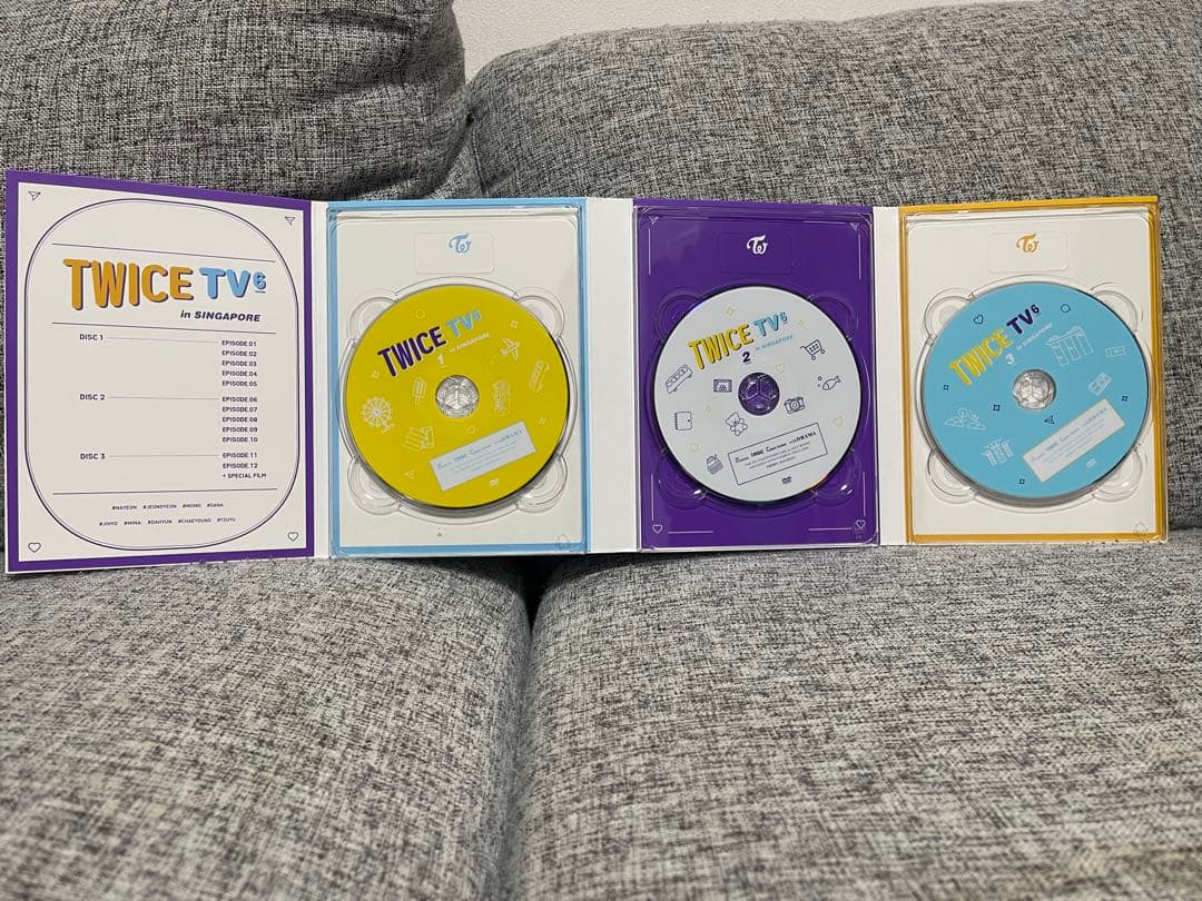 TWICE TV6 DVD ポストカード付き