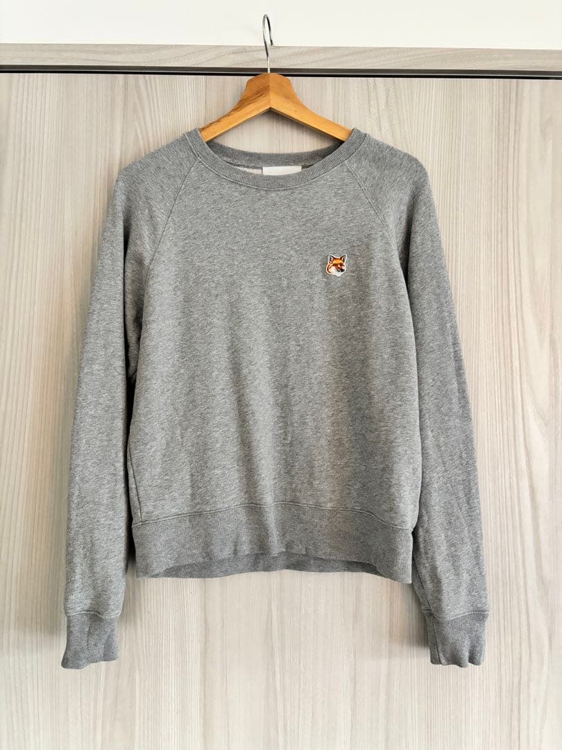 MAISON KITSUNÉ グレー スウェットシャツ