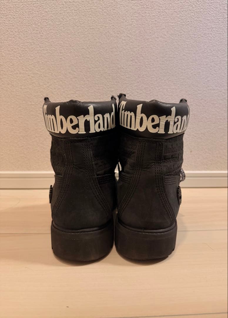 Timberland プレミアム ロゴ ブーツ A1TUWロゴ