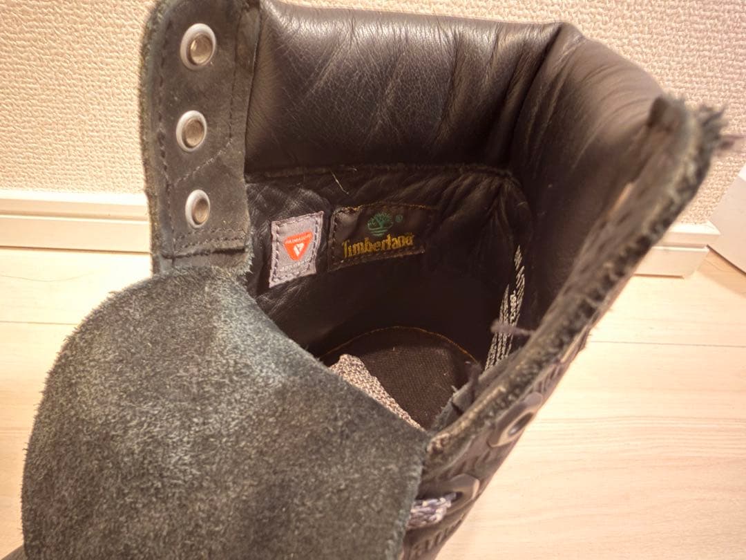 Timberland プレミアム ロゴ ブーツ A1TUWロゴ