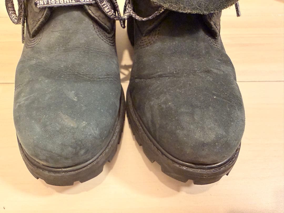 Timberland プレミアム ロゴ ブーツ A1TUWロゴ