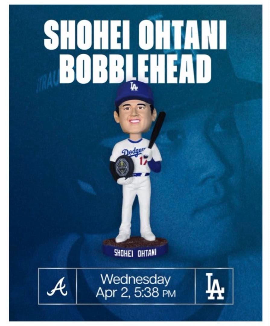大谷翔平　ボブルヘッド　MVP 来場者限定　2025