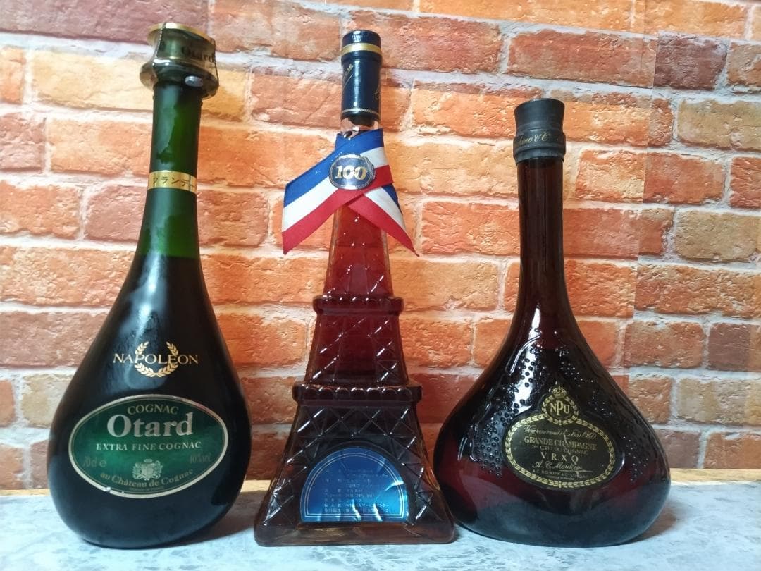 超お得　ブランデー　3本セット　おまけ付き