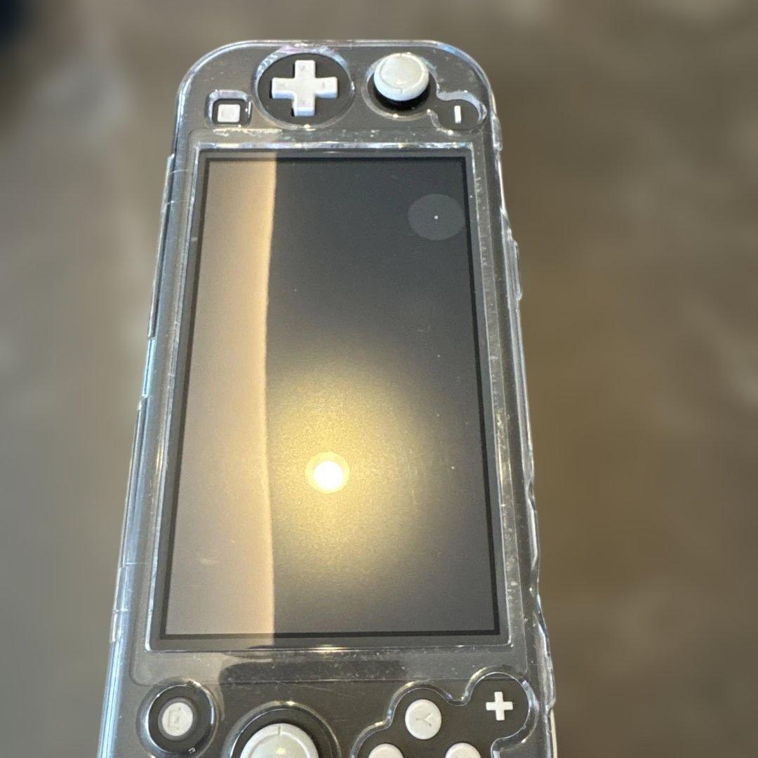 Nintendo Switch Lite クリアケース付き　ジャンク品