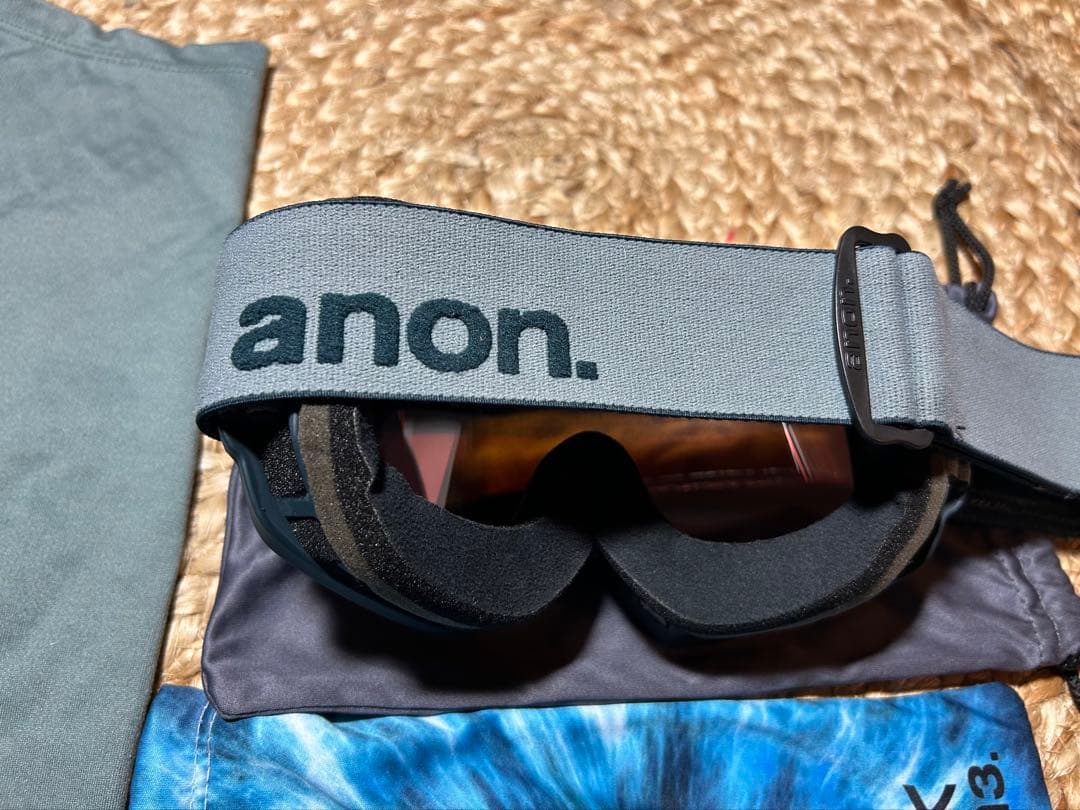 anon. m3 ゴーグル ボーナスレンズ　フェイスマスク付き