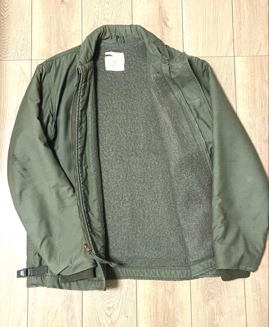 70s　US NAVY　A-2 DECK JACKET　デッキジャケット