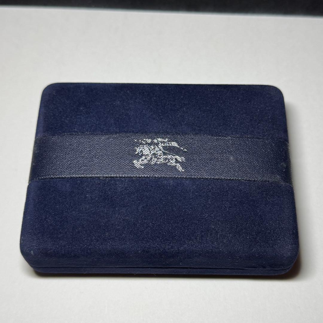 タグ付き未使用 バーバリー ネクタイピン カフス 3点セット ケース付 チェック