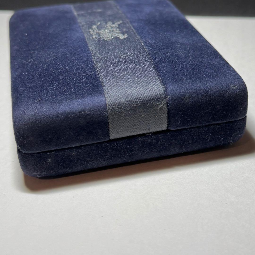 タグ付き未使用 バーバリー ネクタイピン カフス 3点セット ケース付 チェック