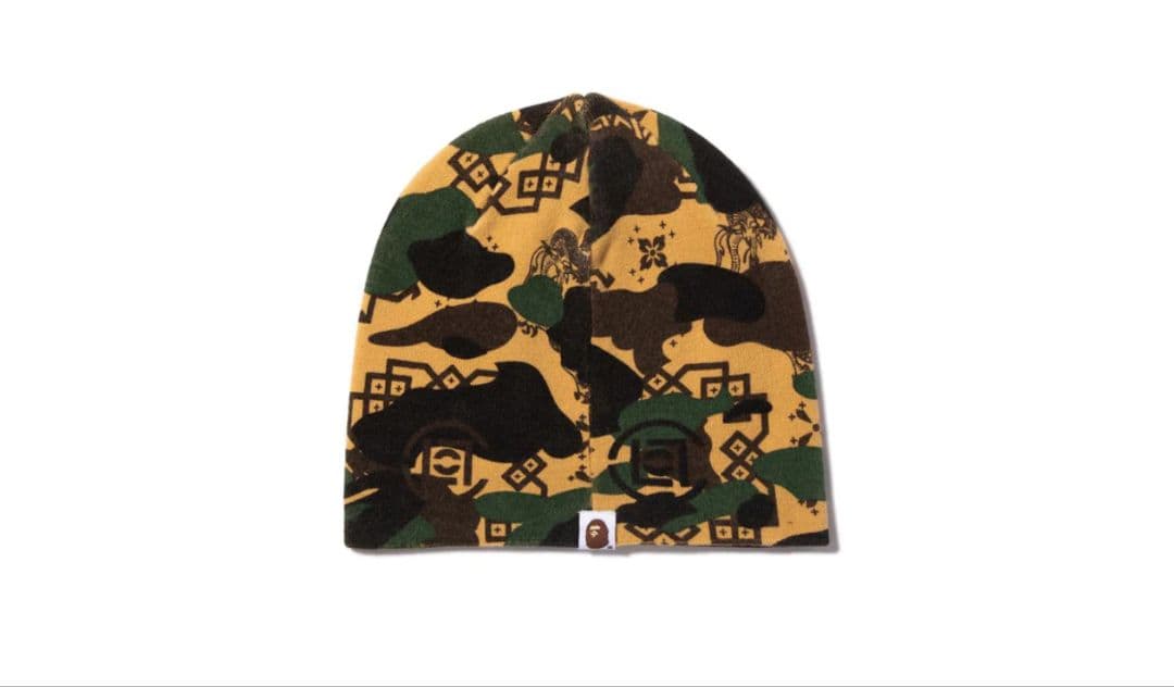 【 BAPE X CLOT 】CAMO BEANIE