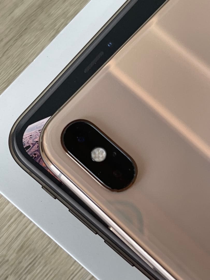 iPhone xs max ゴールド 64GB バッテリー容量 81%