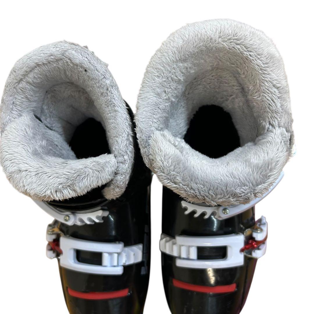 ⑤erbacher スキー板 ブーツストックジュニア3点セット青色 ⭐︎100cm