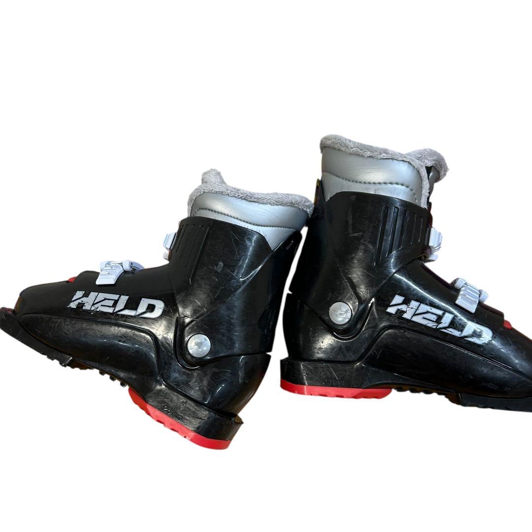 ⑤erbacher スキー板 ブーツストックジュニア3点セット青色 ⭐︎100cm