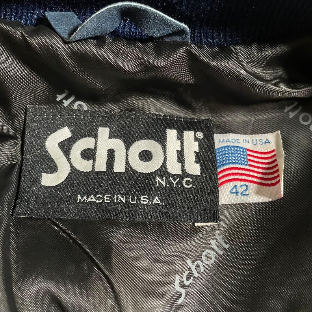 未使用 タグ付き ショット スタジャン レザージャケット スウェード